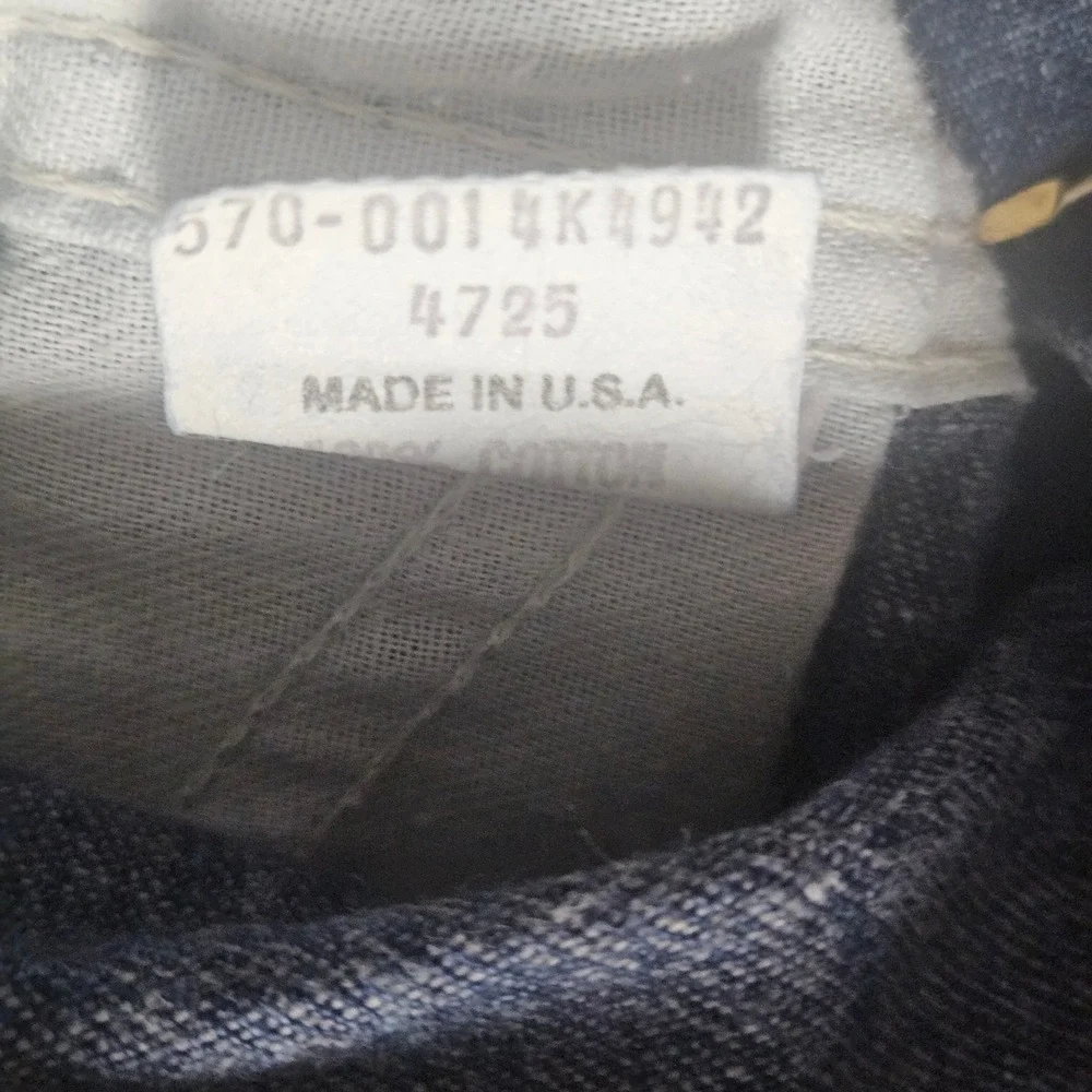 Lot of 2 Vintage OshKosh B'gosh Overalls Denim Shortalls Set 12M Made in USA